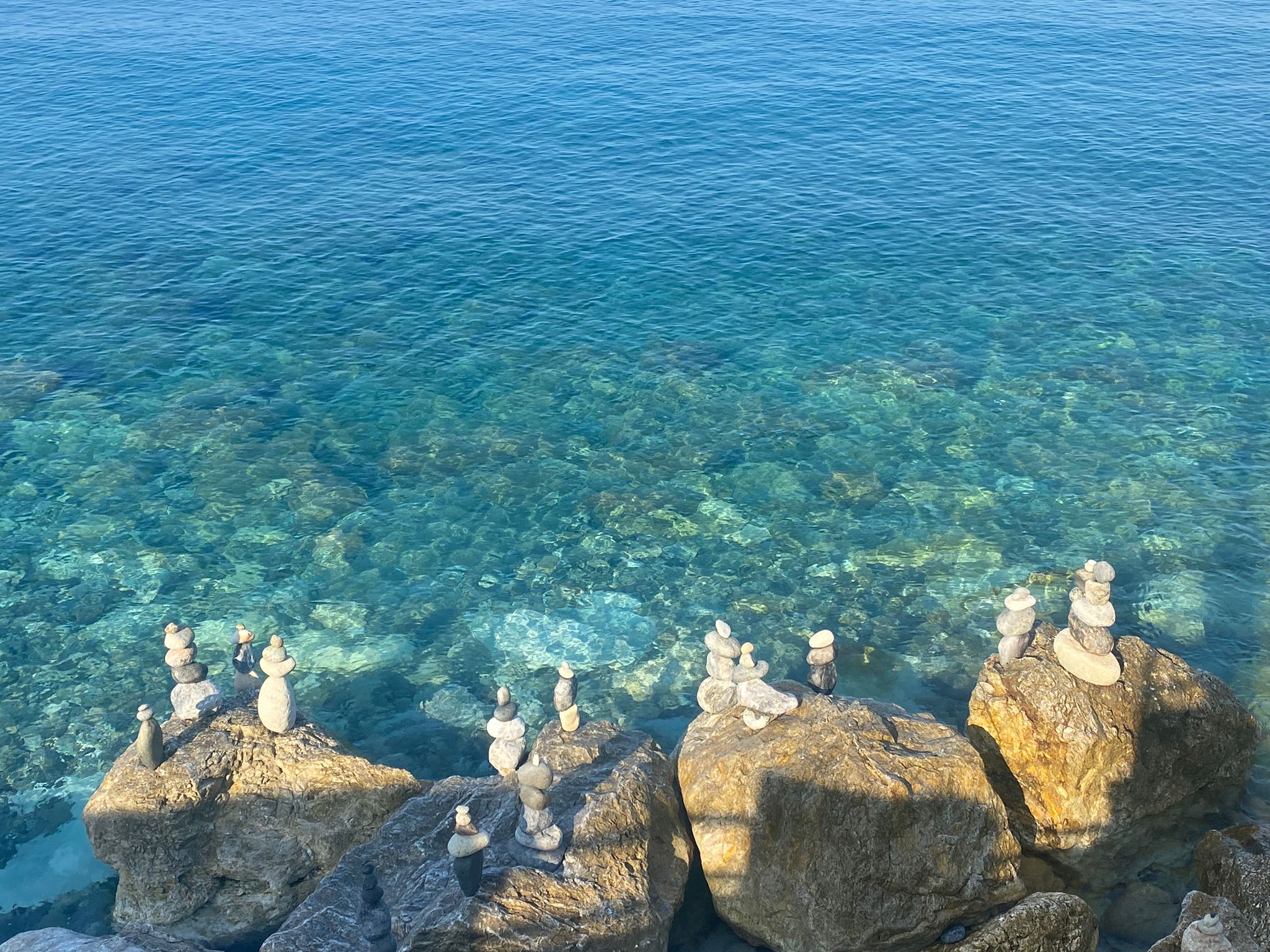 Stone balancing