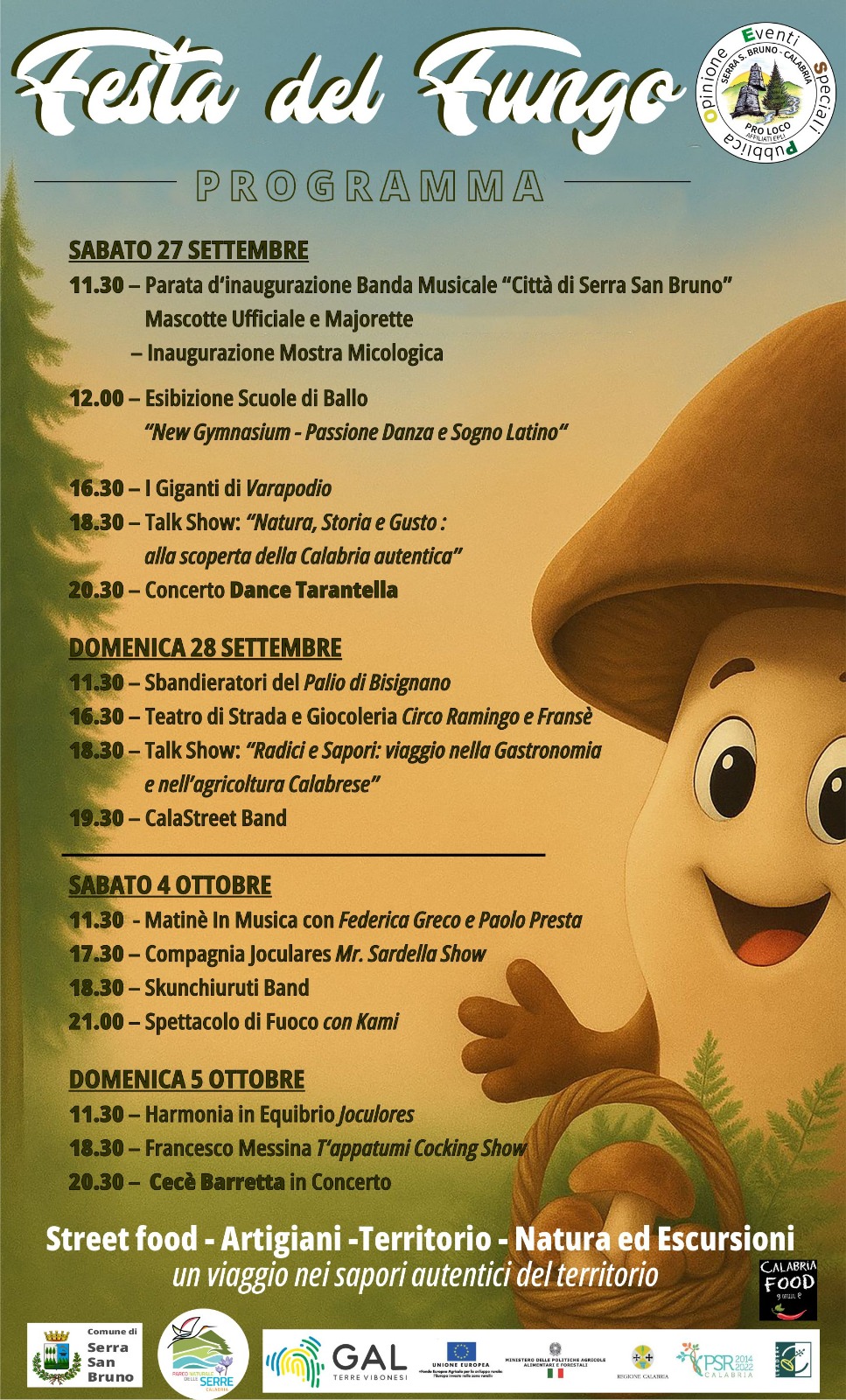 Festa del fungo programma