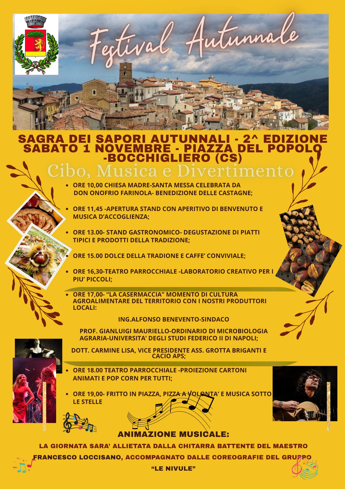 Programma Sagra dei Sapori Autunnali