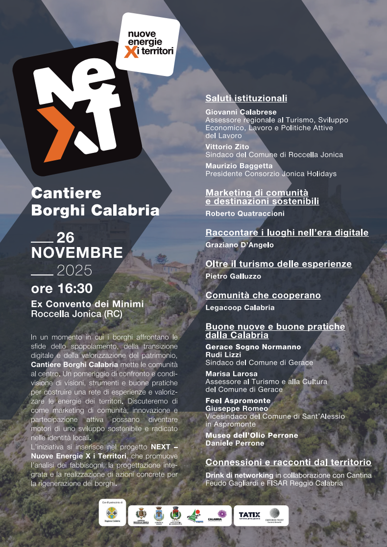 Programma Cantiere Borghi Calabria