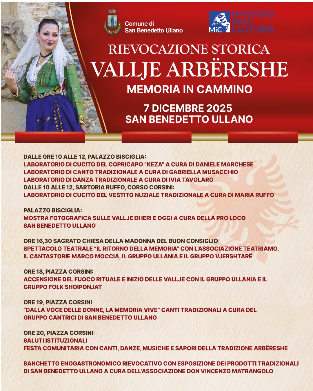 Programma vallje Memoria in cammino