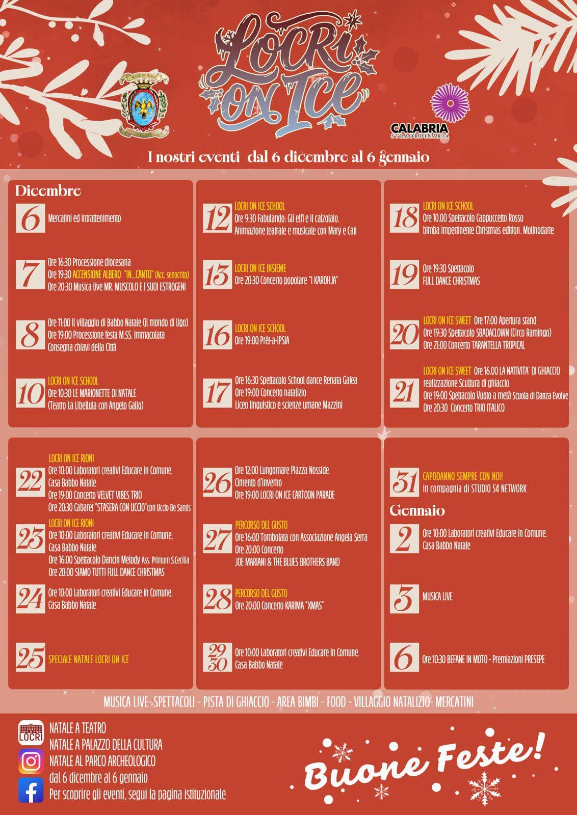 Programma Locri on Ice