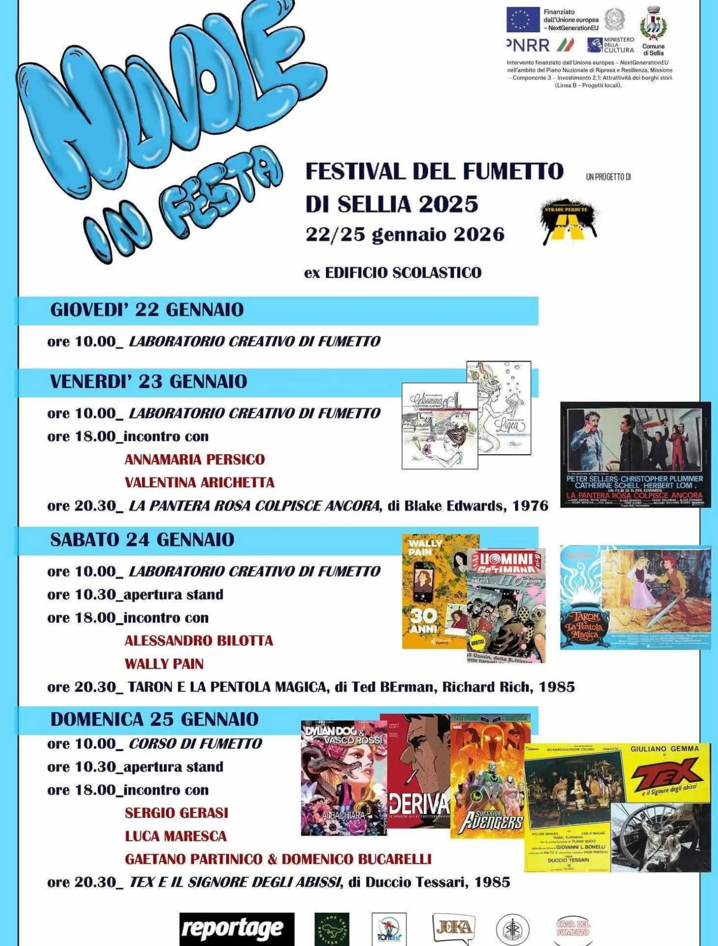 Nuvole in festa Sellia_programma