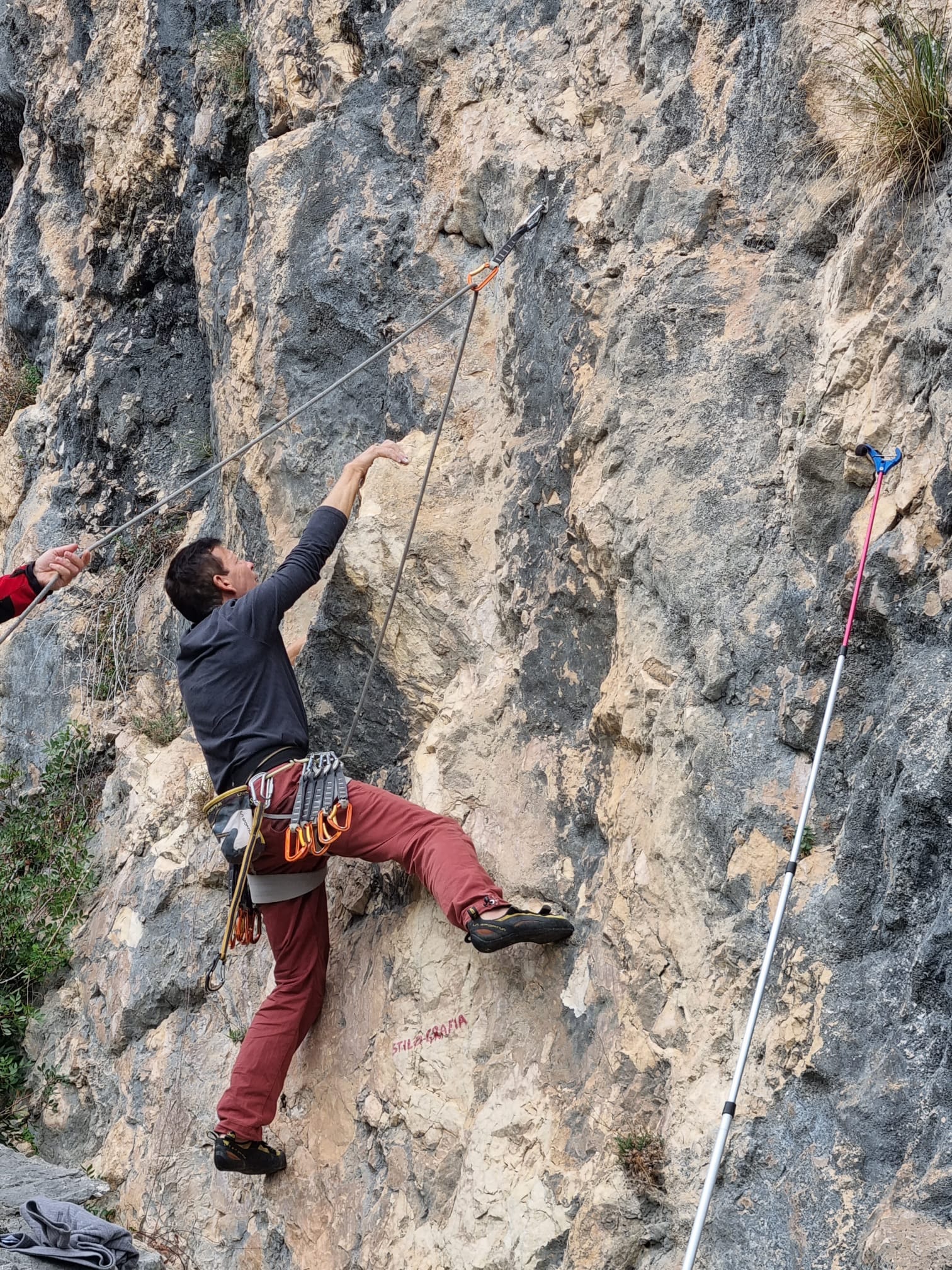 Stilo climbing