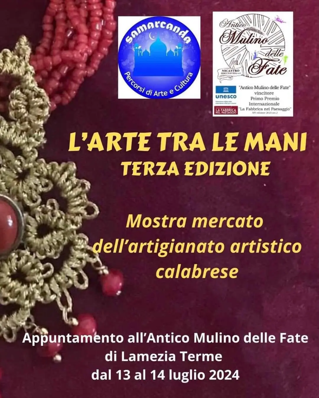 L'arte tra le mani_locandina