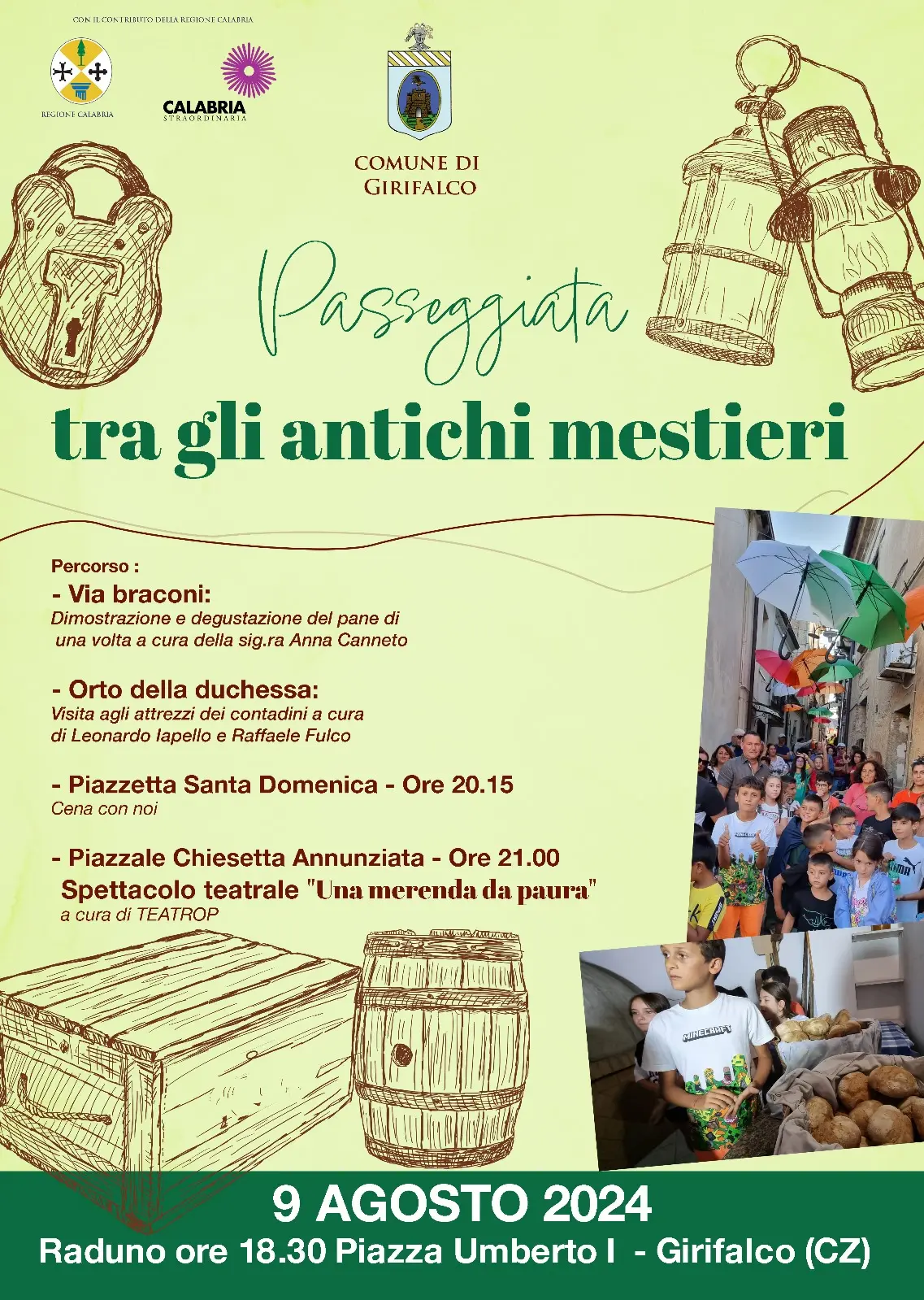 passeggiata turistica 9 agosto