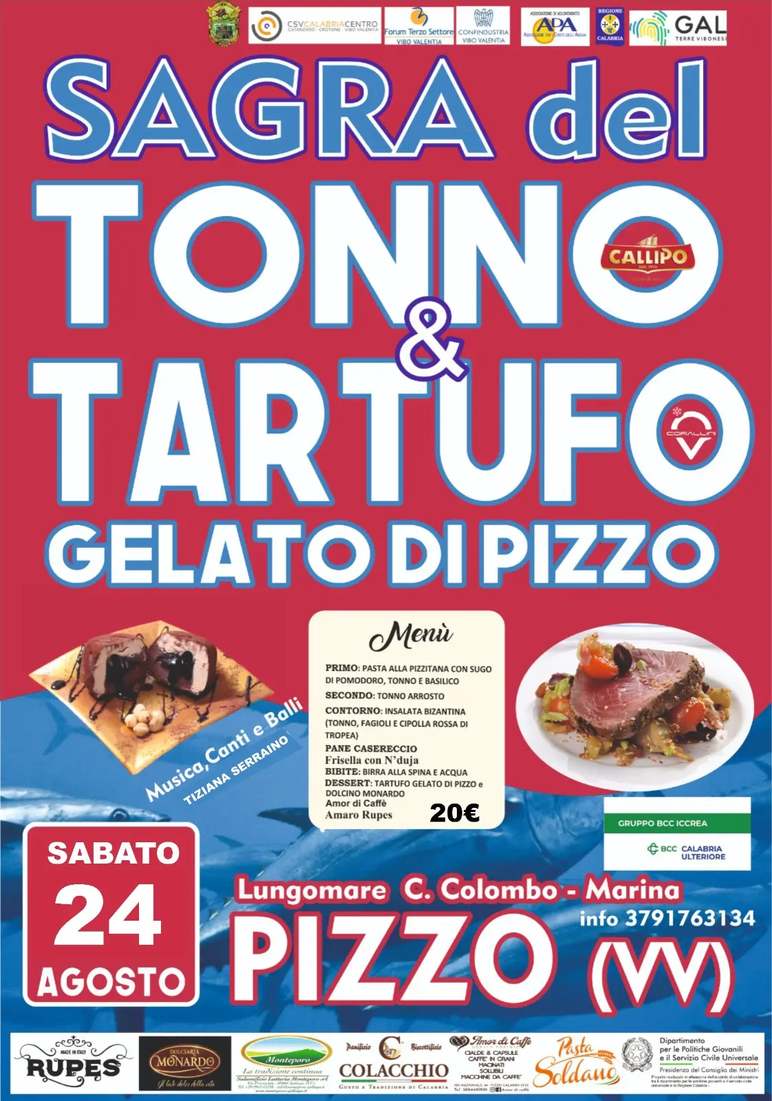 sagra pizzo 24 agosto