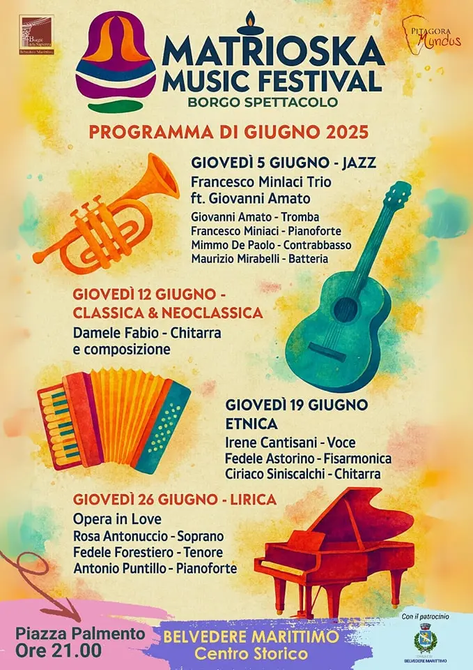Matrioska Music Festival a Belvedere Marittimo