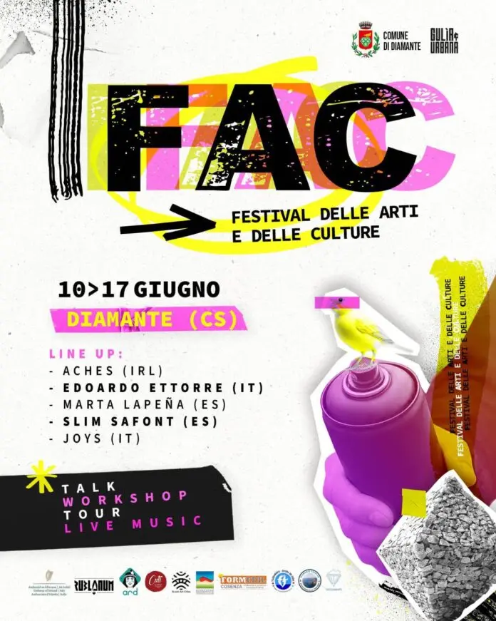 Locandina evento FAC – Festival delle Arti e delle Culture a Diamante