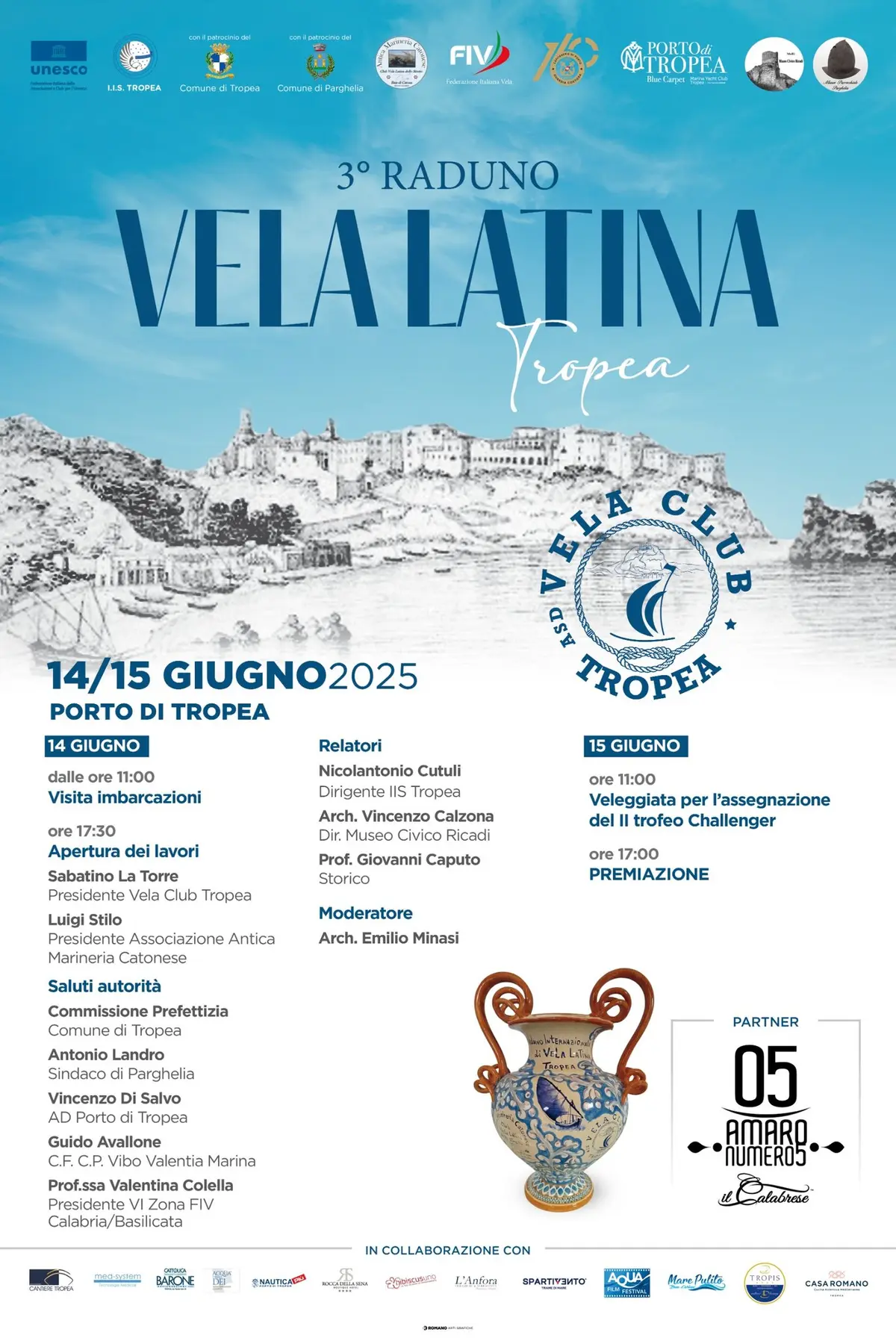 Locandina evento "Raduno Vela Latina"
