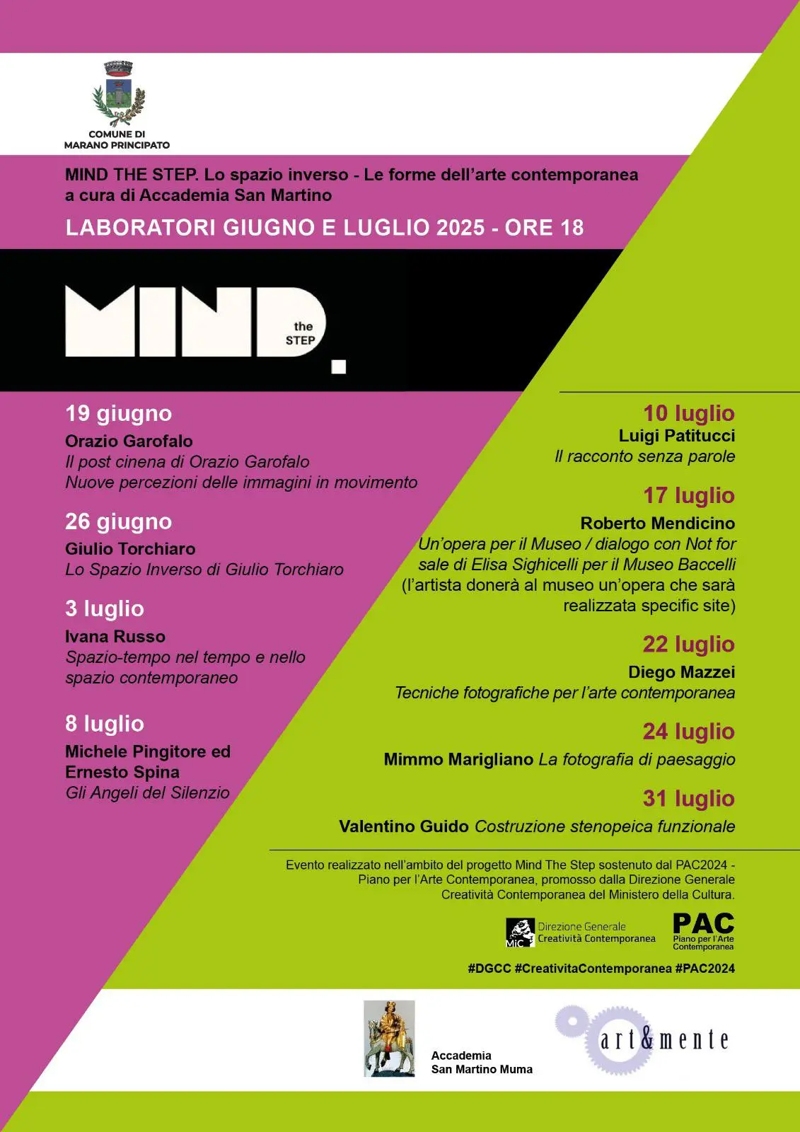 Locandina evento Mind the step