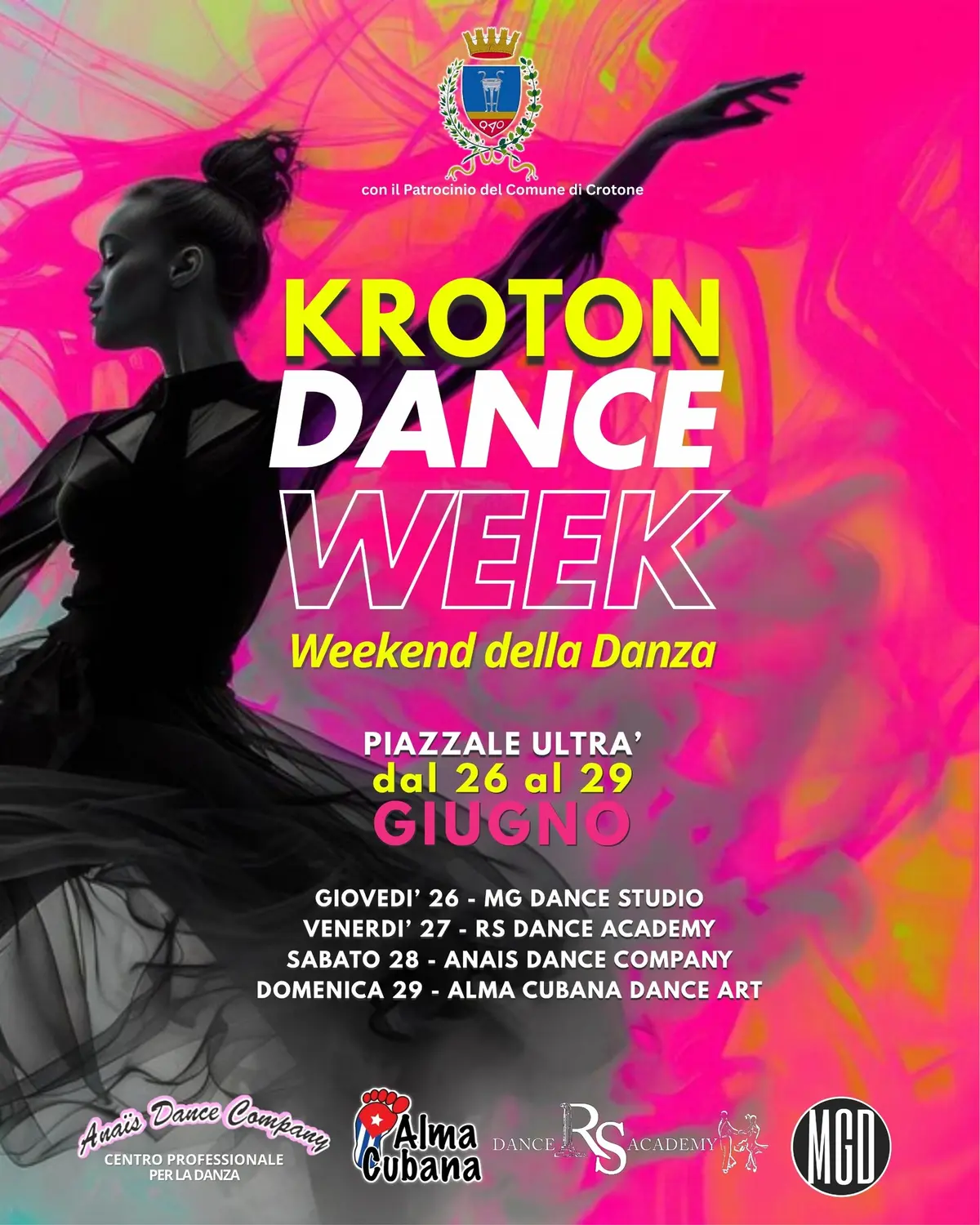 Locandina evento Kroton Dance Week