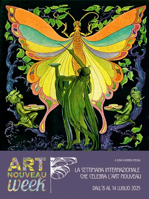 Locandina evento Art Nouveau Week a Reggio Calabria