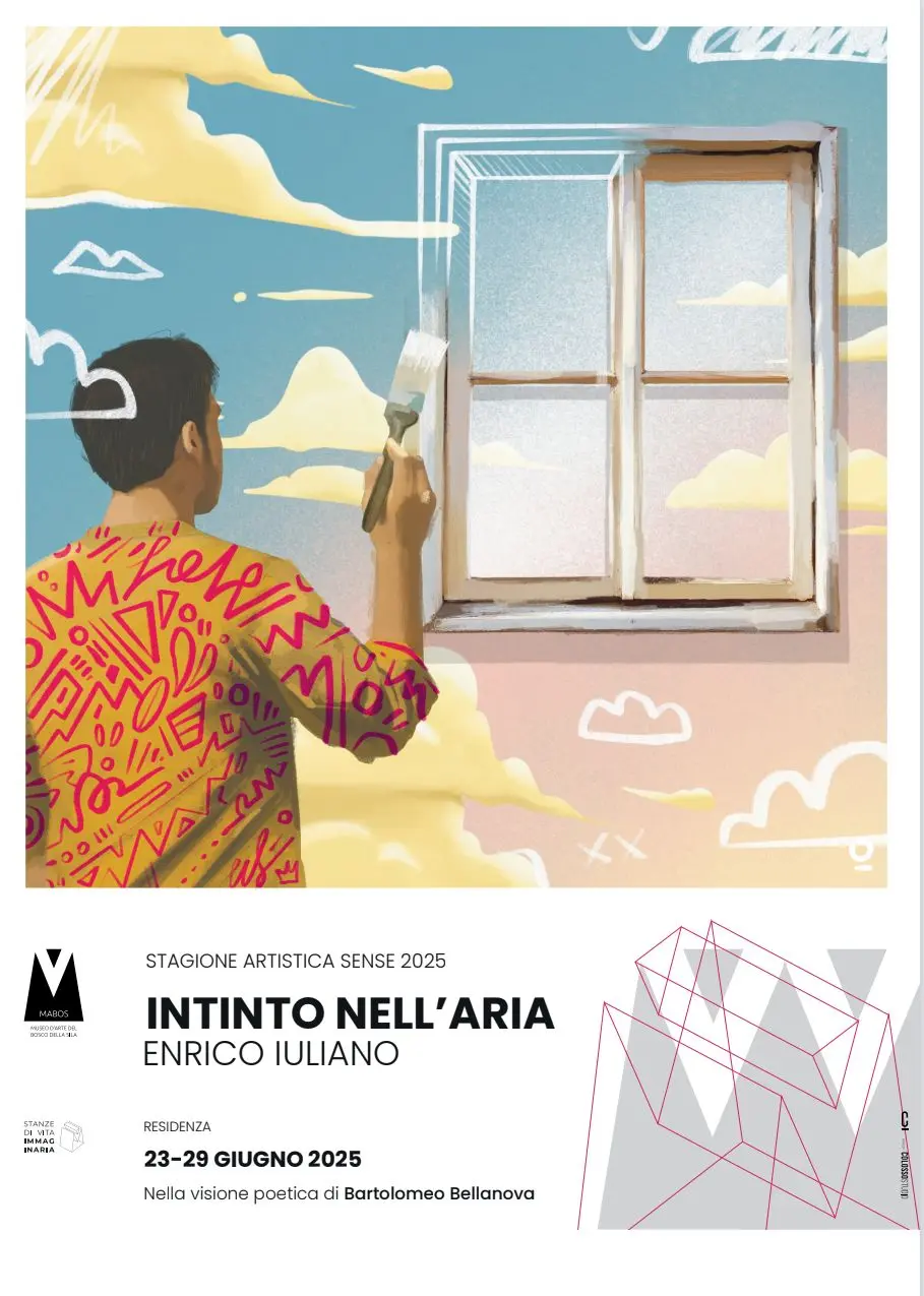 Locandina evento Residenze Sense | Intinto nell'aria - Enrico Iuliano