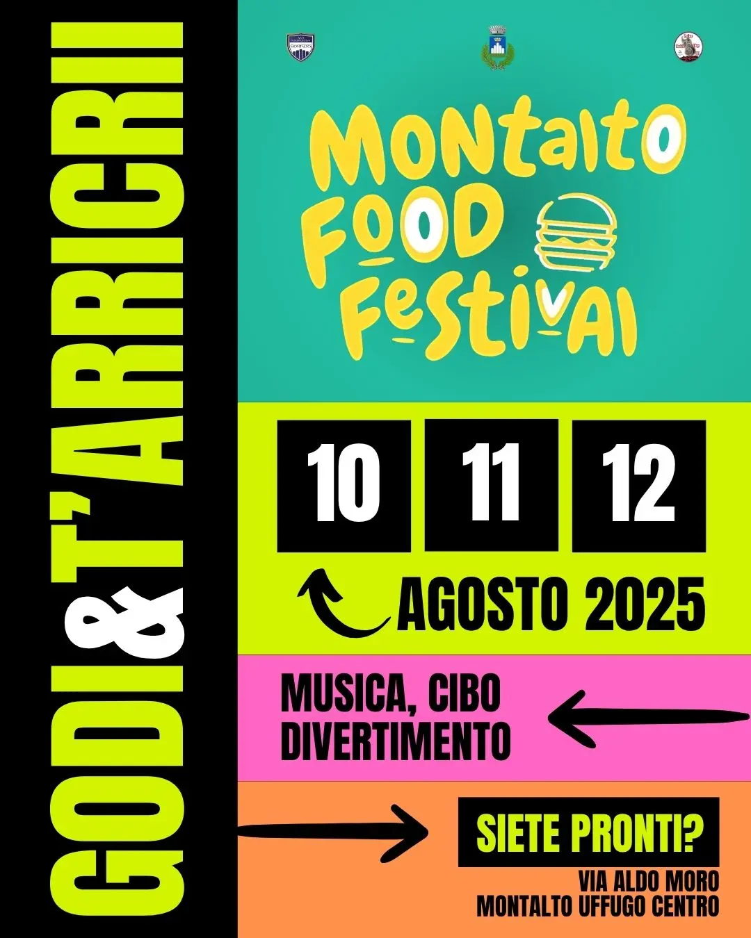 Locandina evento Montalto Food Festival