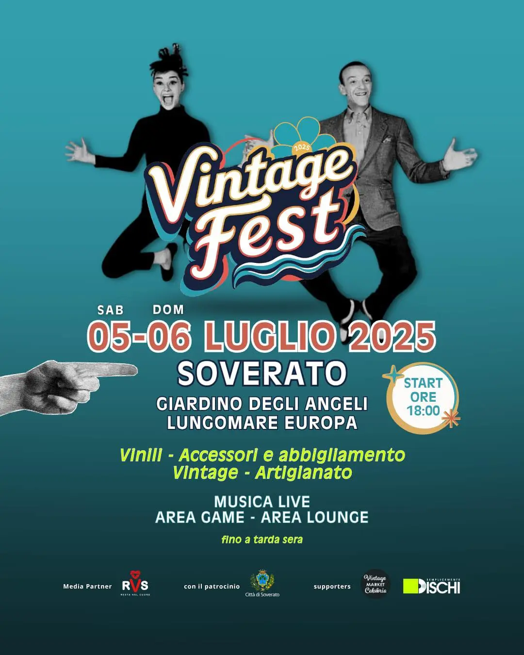 Locandina evento Vintage Fest