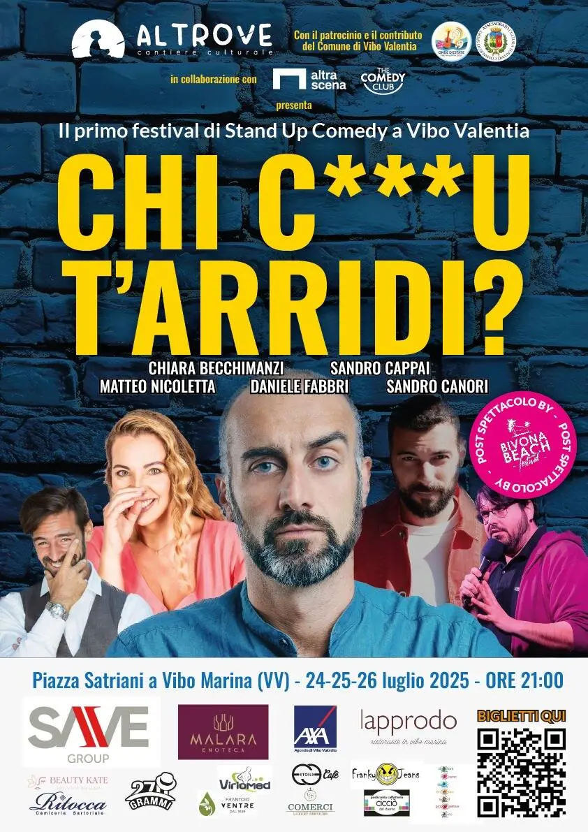 Locandina Festival stand up comedy