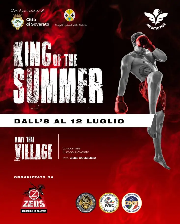 Locandina evento King of the summer