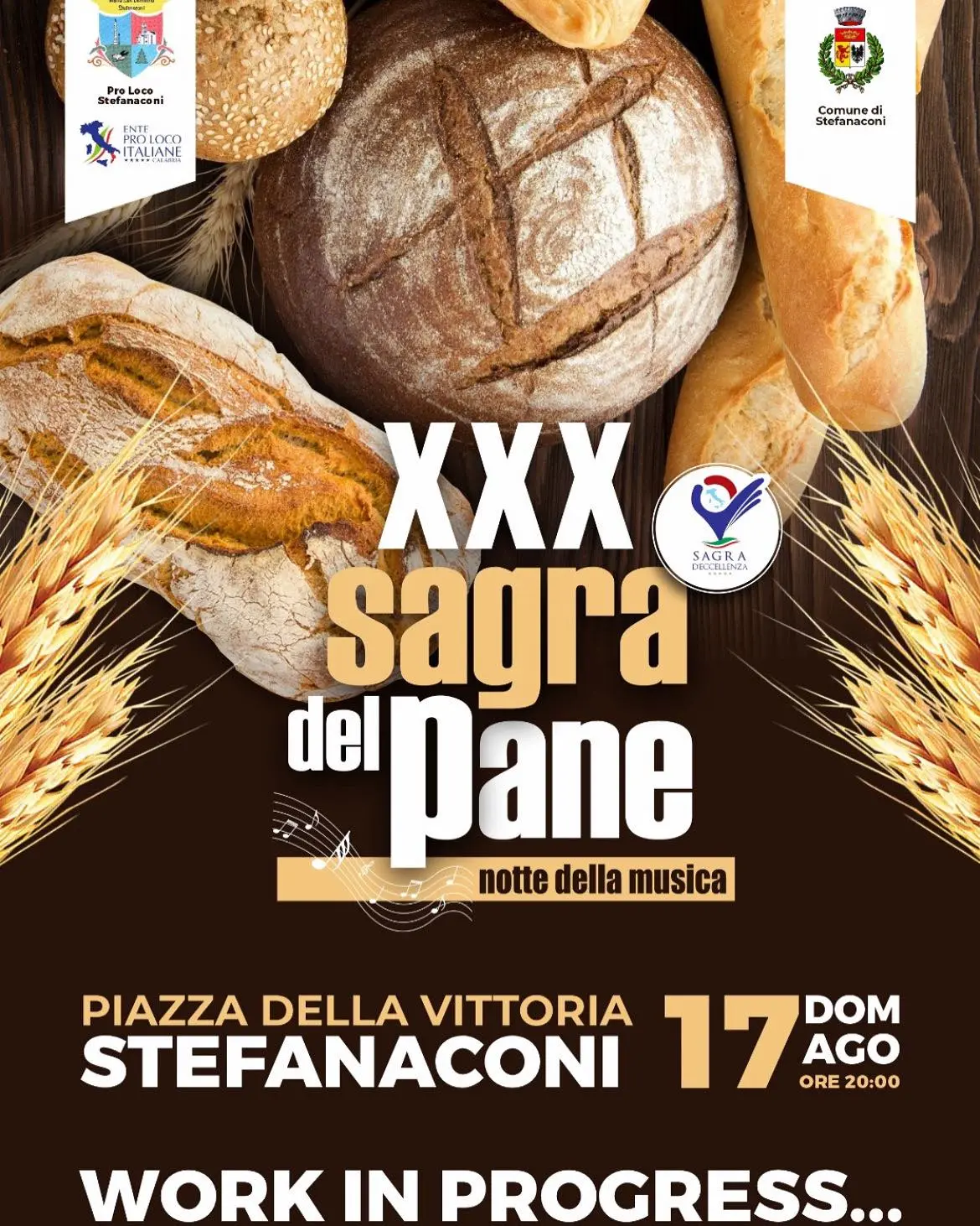 Locandina evento Sagra del pane