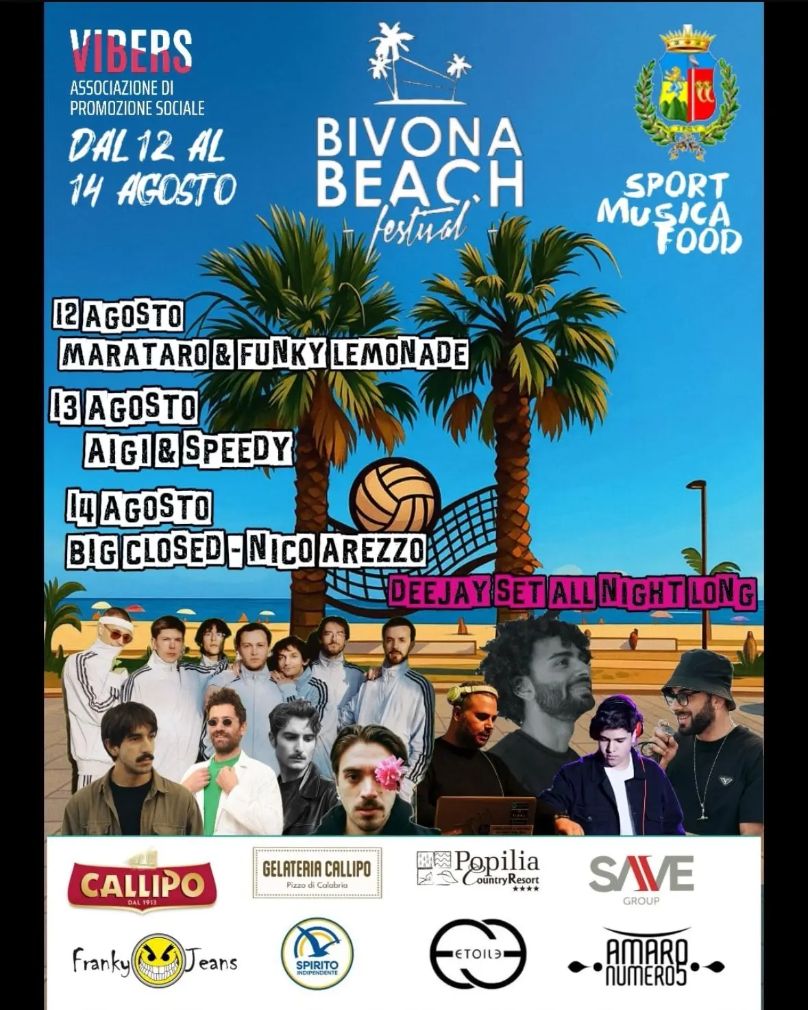 Locandina evento Bivona Beach festival