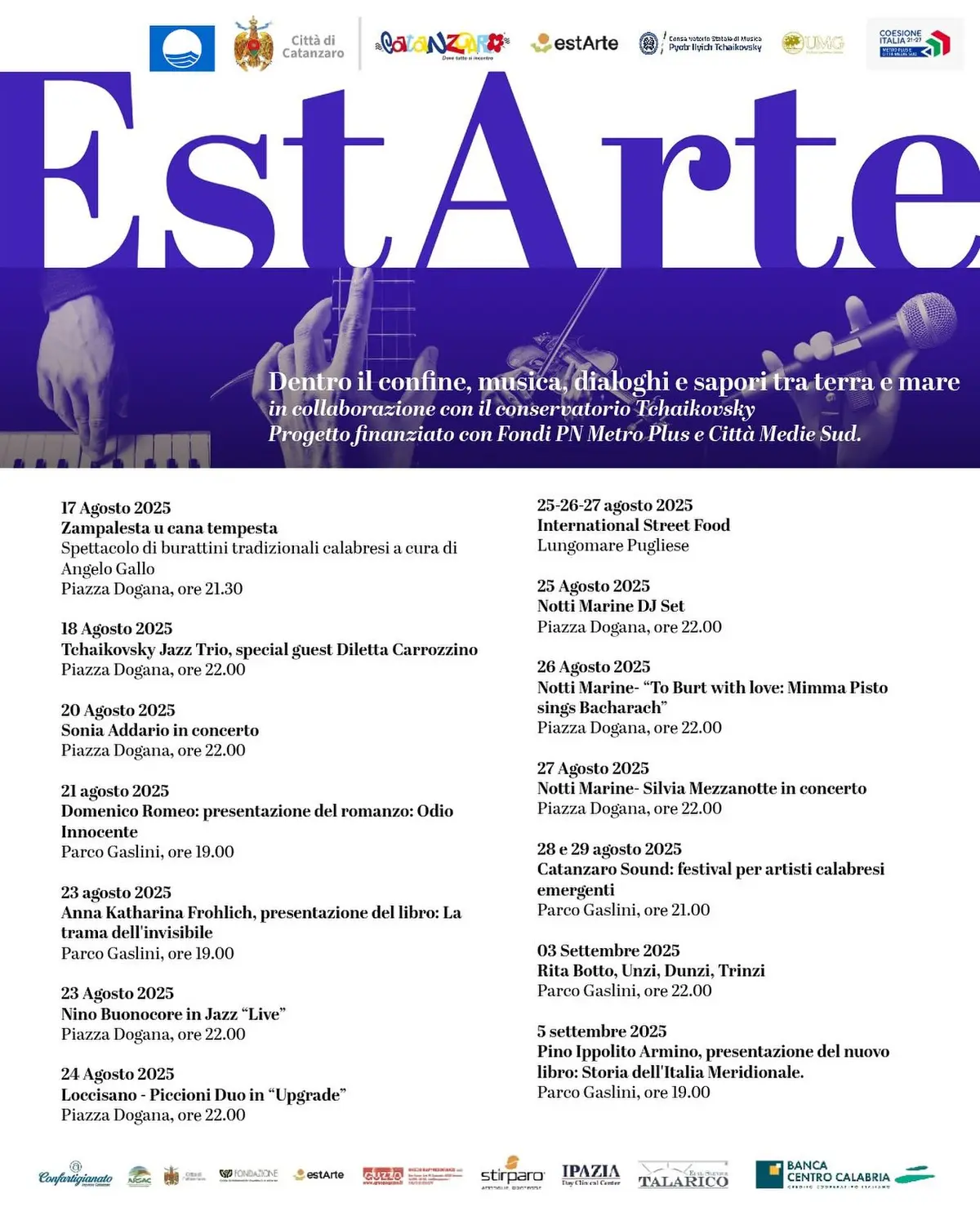 Locandina evento Estarte Catanzaro