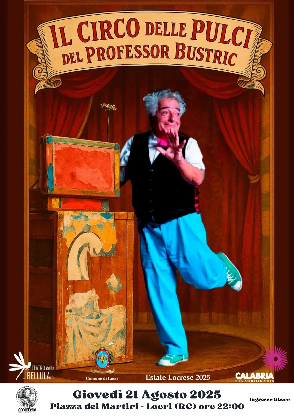 Locandina evento Circo delle pulci