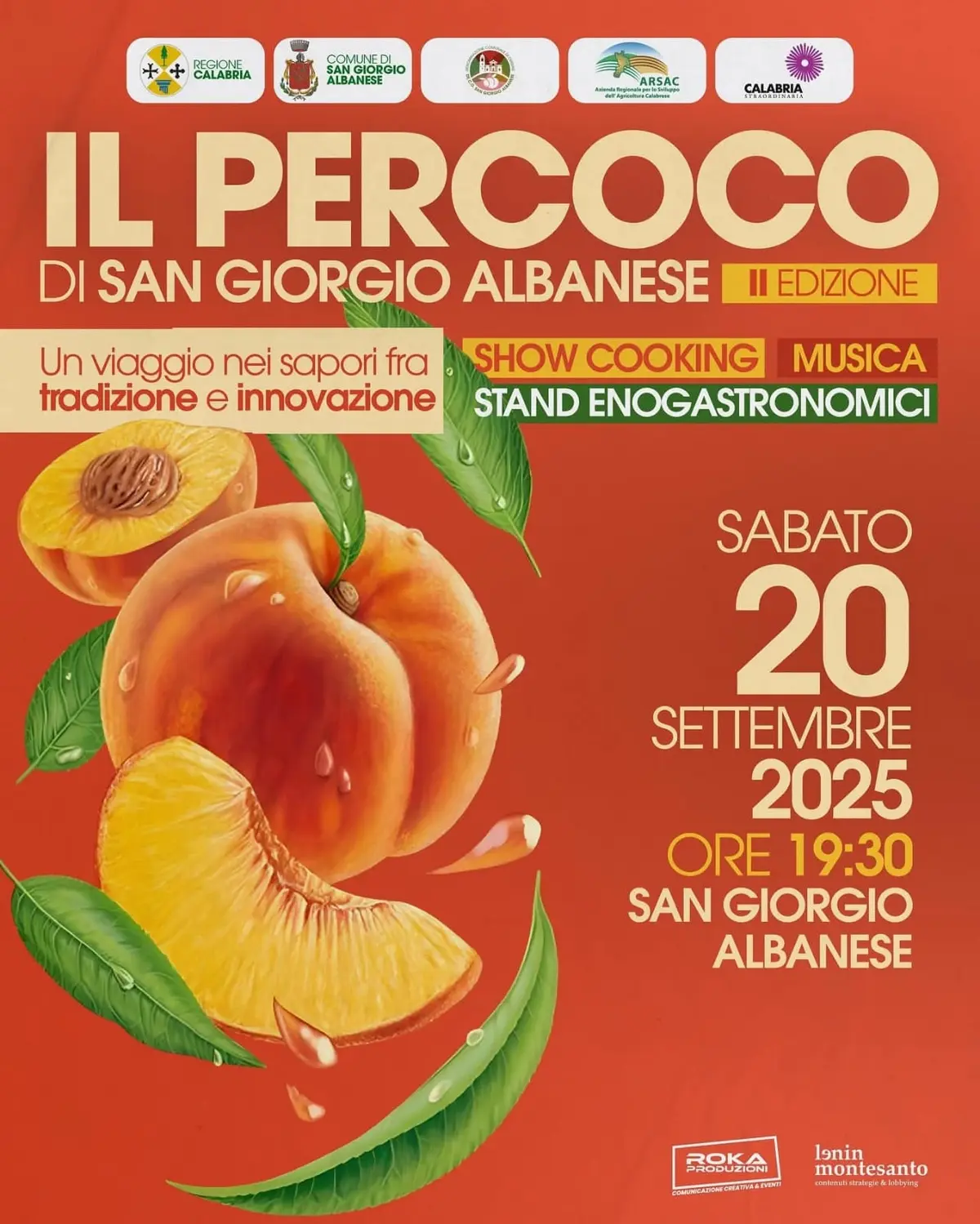 Locandina evento Il Percoco di San Giorgio Albanese