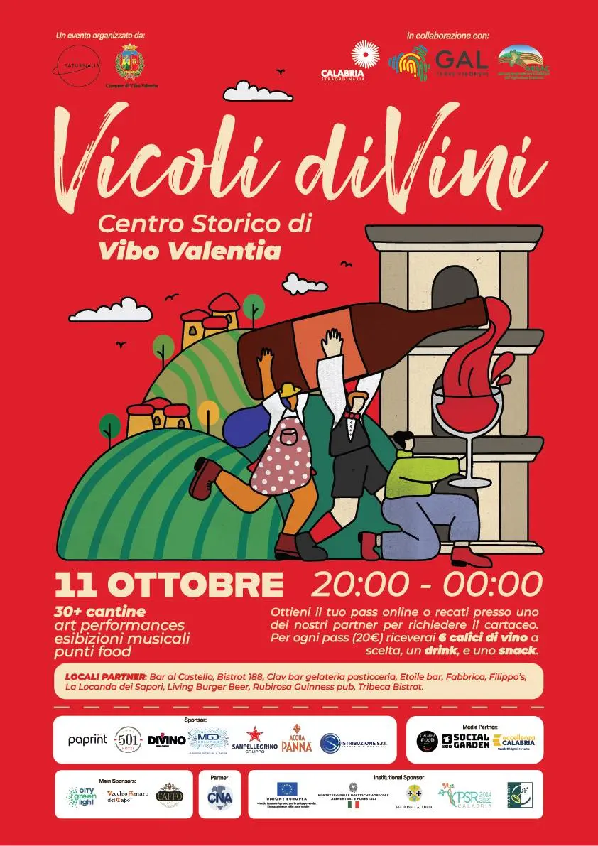 Locandina evento Vicoli diVini