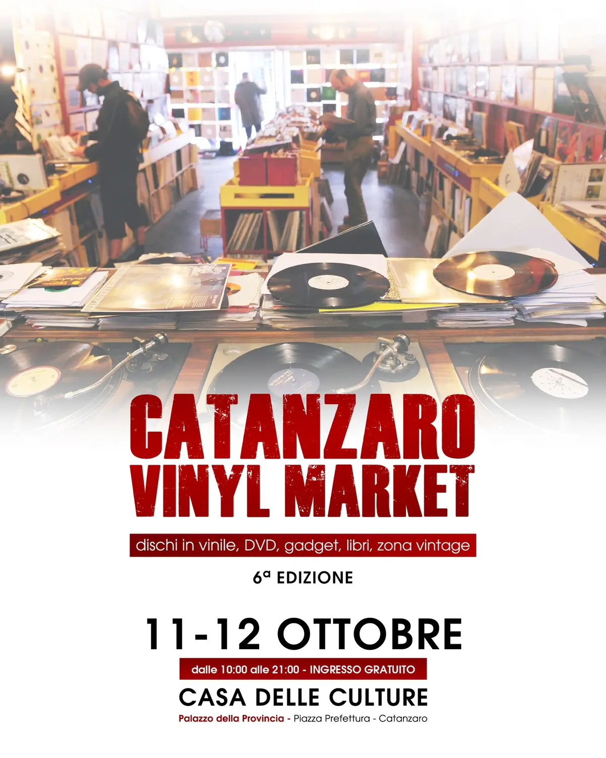 Catanzaro Vinyl Market