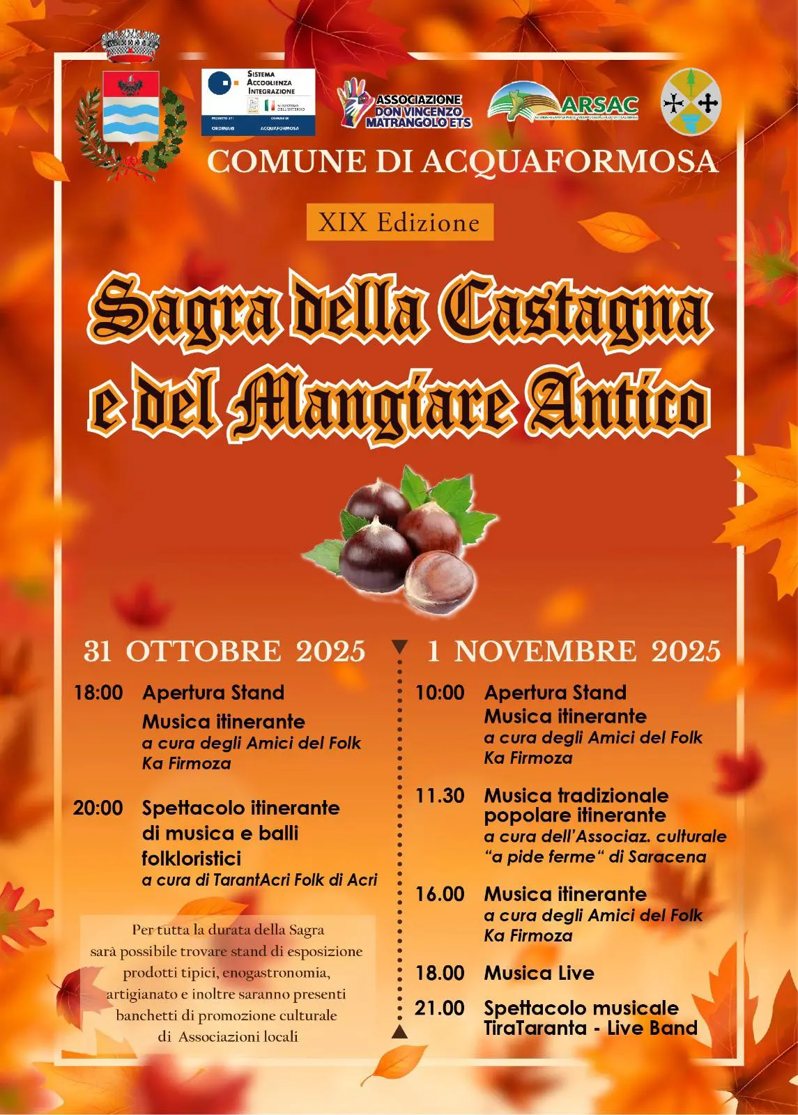 Sagra della Castagna e del Mangiare Antico