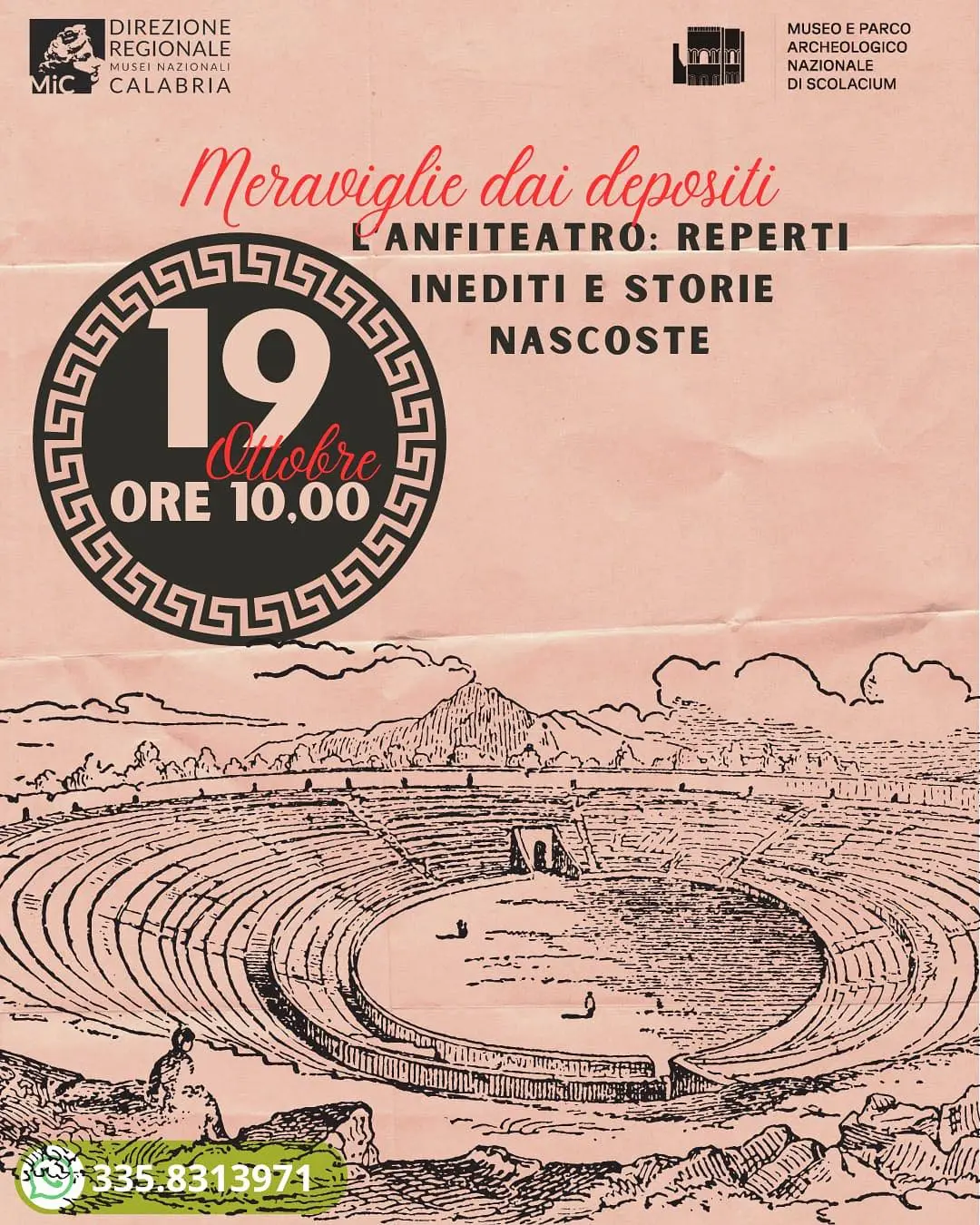 Locandina evento Meraviglie dai depositi