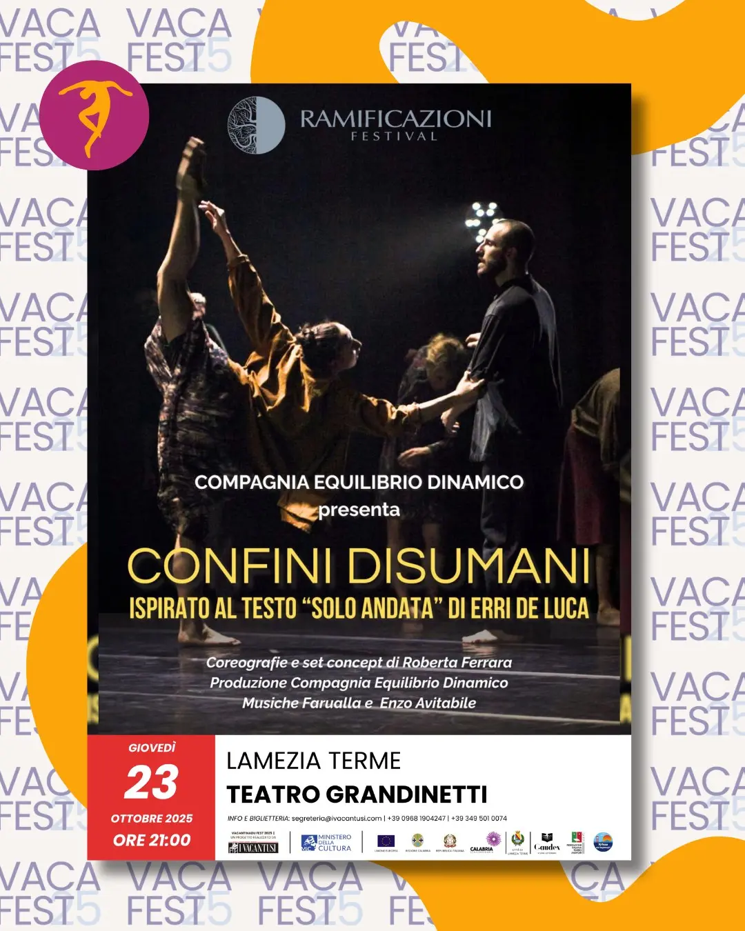 Locandina evento Confini disumani