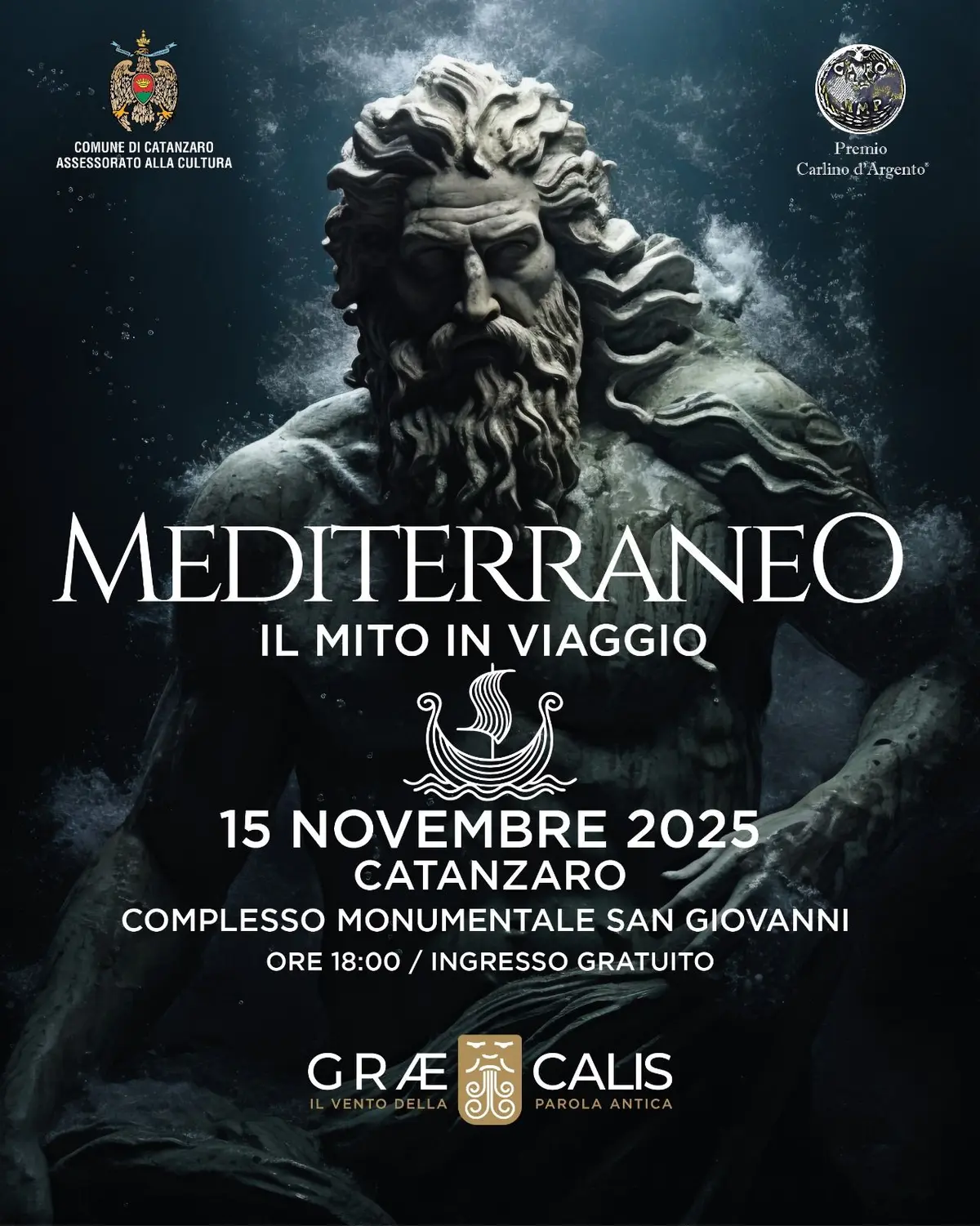 Locandina evento Mediterraneo il mito in viaggio