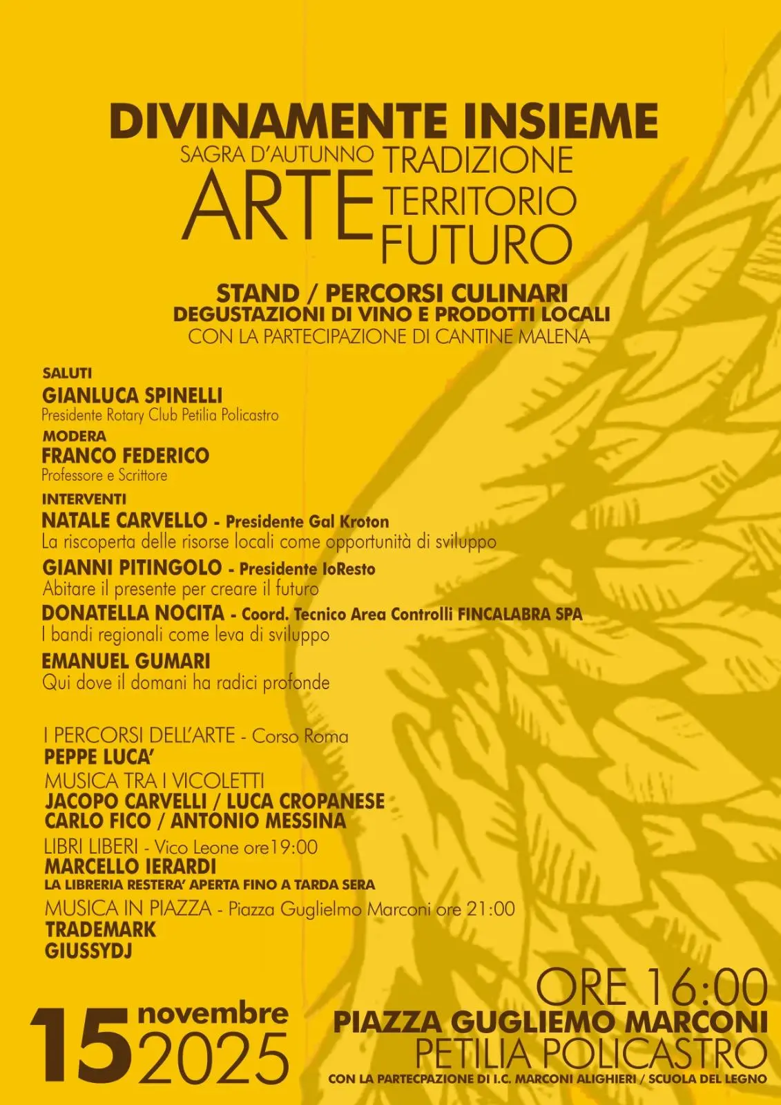 Locandina evento Divinamente Insieme