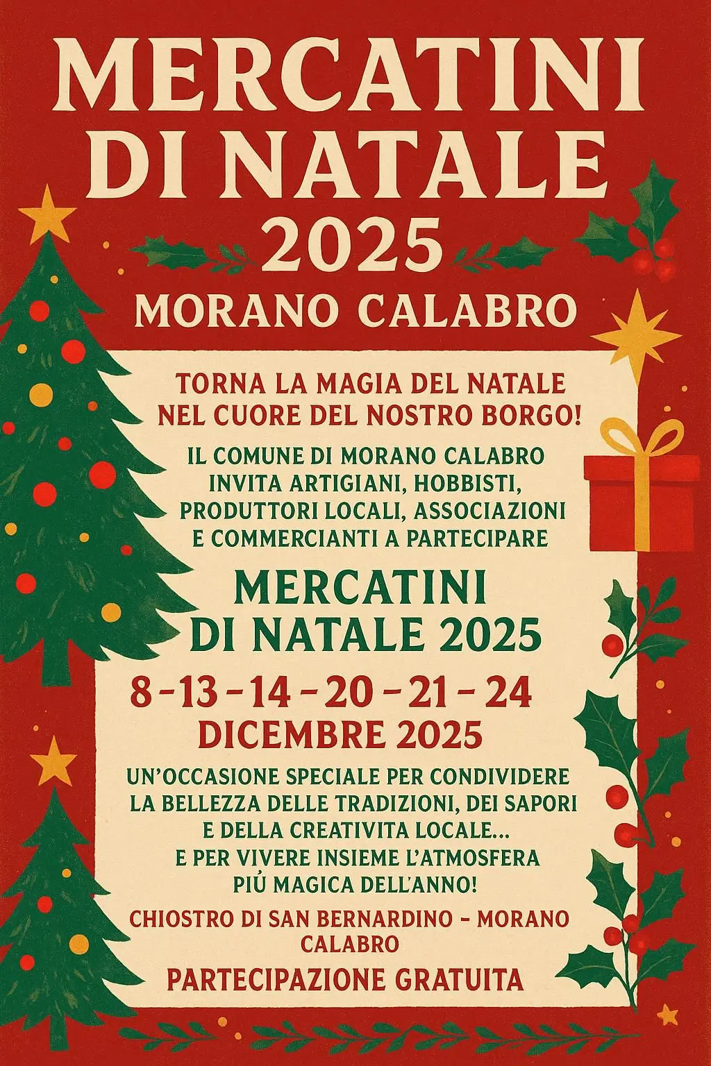 Mercatini di Natale a Morano Calabro