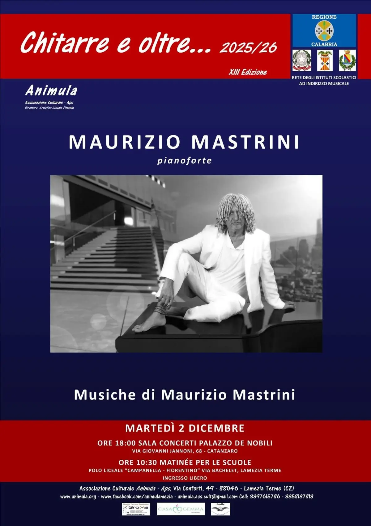 Locandina evento Maurizio Mastrini