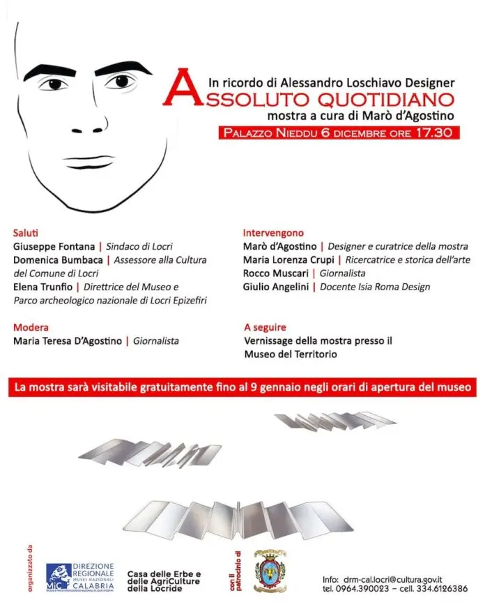 Alessandro Loschiavo designer. Assoluto Quotidiano