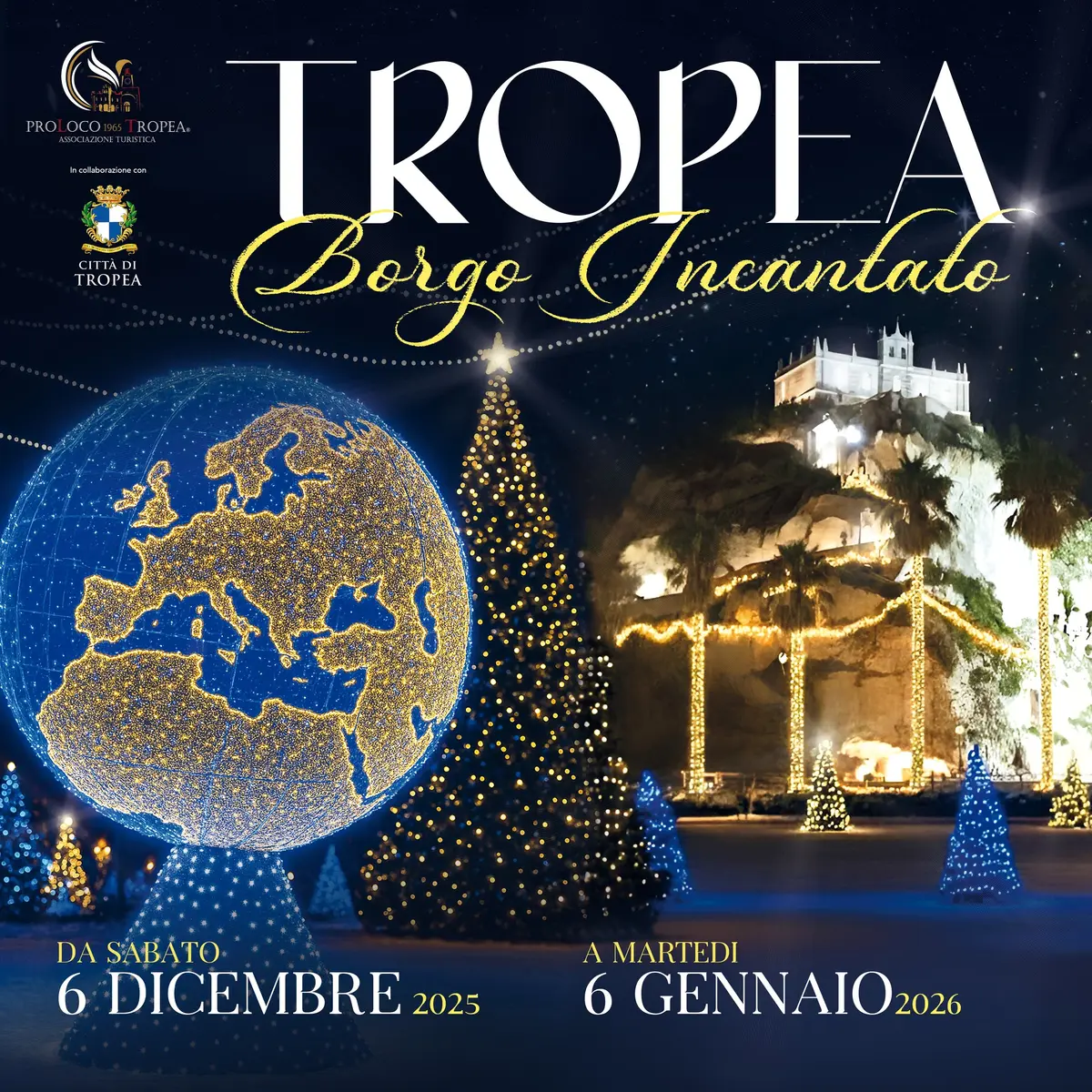 From 7 December 2024 to 6 January 2025, Tropea will be transformed into a true ‘’Enchanted Village‘’, a place where the magic of Christmas comes to life amidst glittering illuminations, markets, cultu(...)