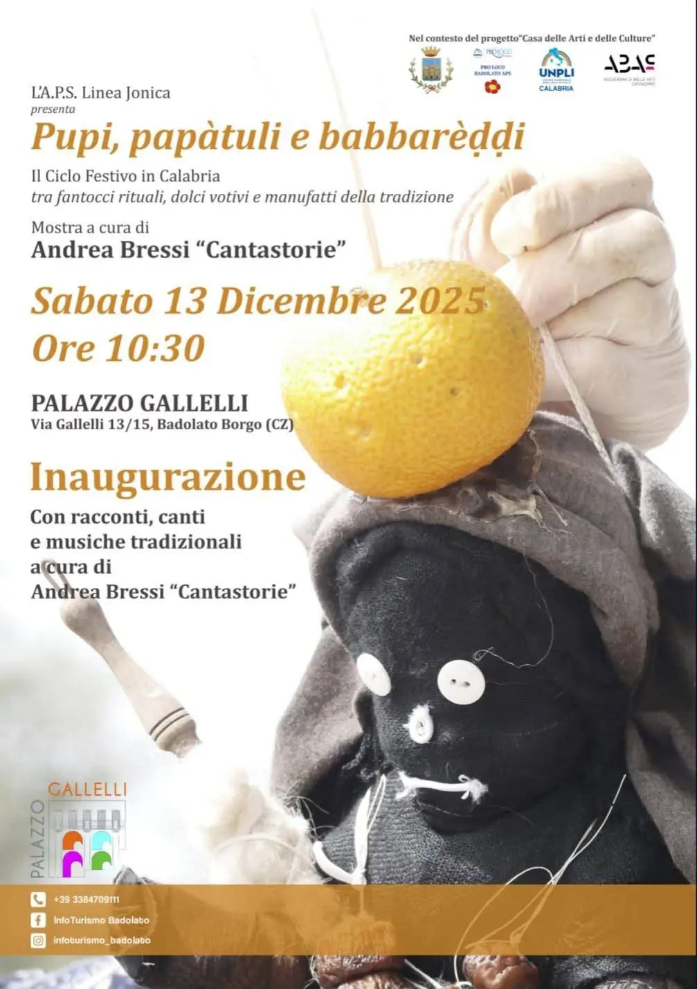 Locandina evento Mostra pupi