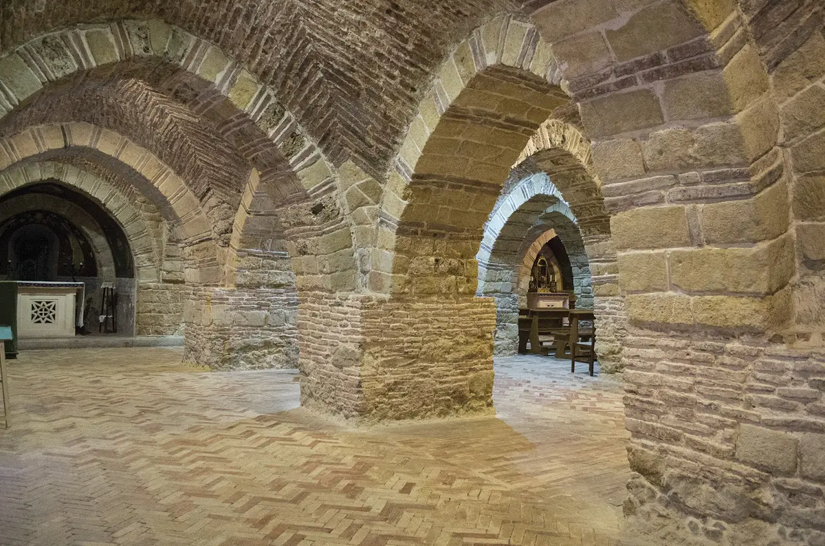 Norman Crypt and Domus Ducis