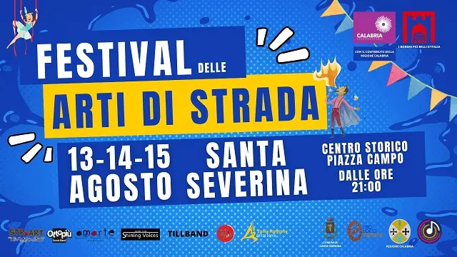 Locandina Santa Severina_Festival delle arti di strada