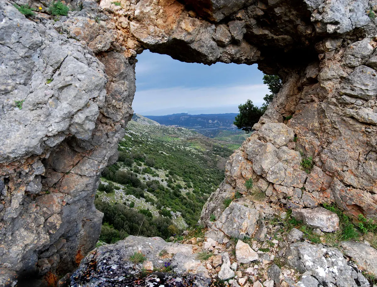 Trip to the Shrine of Monte Stella, carved out of a cave
