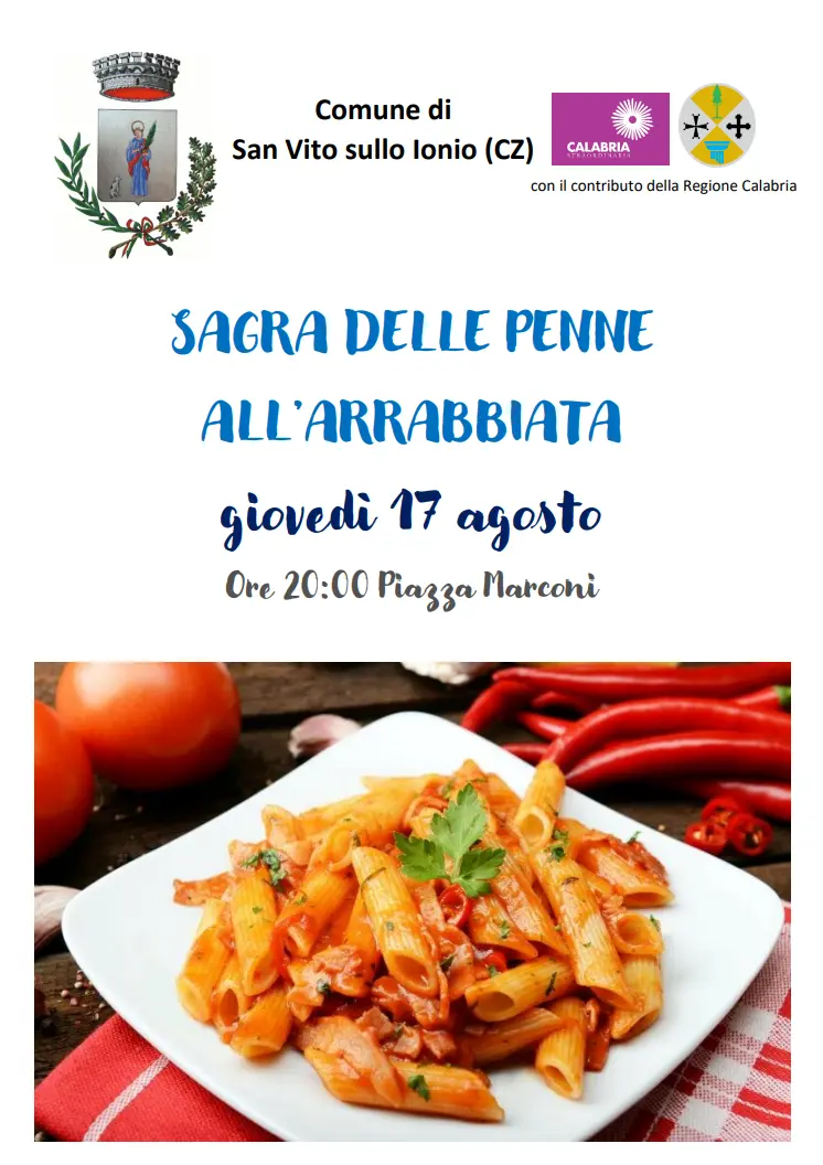 Sagra penne all'arrabbiata