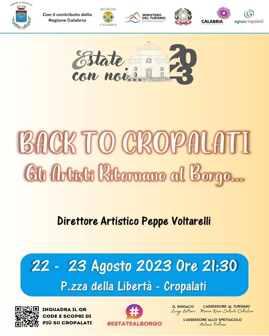 Back to Cropalati 2023