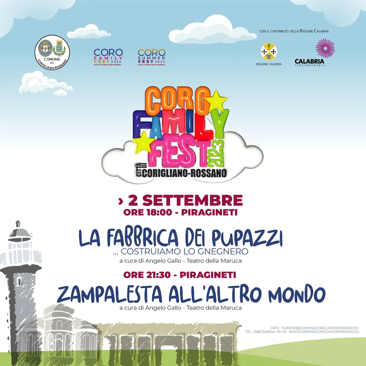 Coro family fest 2 settembre