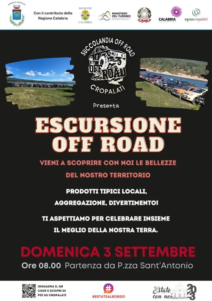 EVENTO 3 SETTEMBRE 2023 - ESCURSIONE OFF ROAD