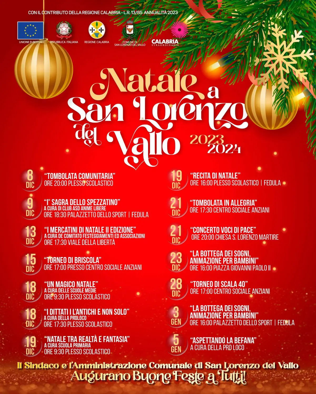 Locandina Natale San Lorenzo