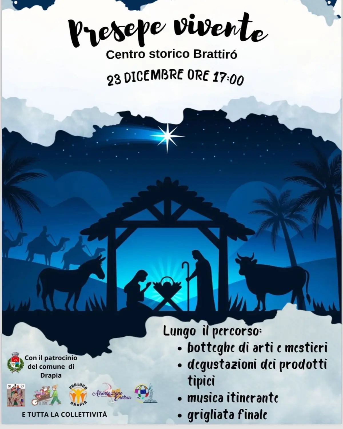 Presepe viente Brattirò