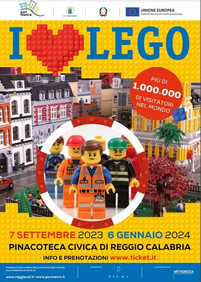 I LOVE LEGO, la mostra da 1 milione di visitatori in giro per il