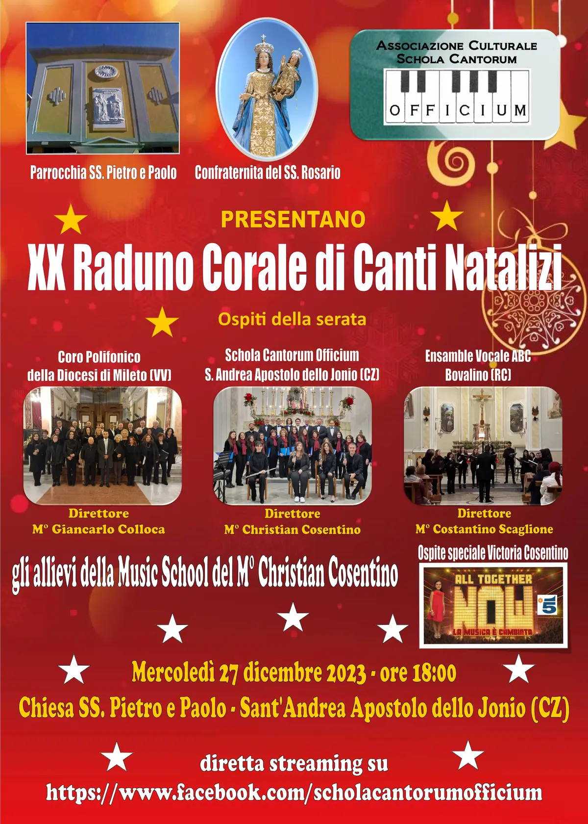 20th Choral Gathering of Christmas Carols  Calabria Region Official  Tourism website